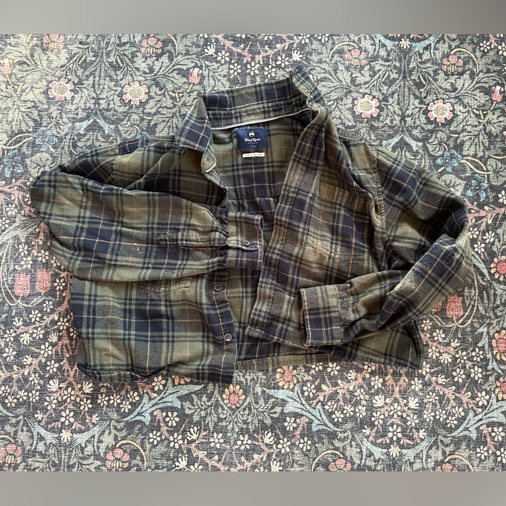 Wind and River cropped button down.